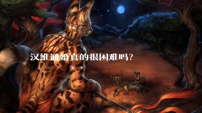 汉维通婚真的很困难吗？
