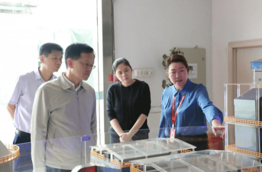 合肥市经济和信息化局王十朋一行莅临澳门永利皇宫官网入口科技调研指导