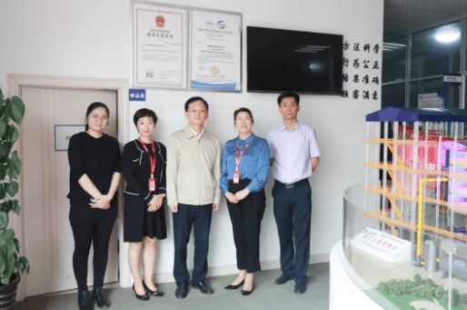 合肥市经济和信息化局王十朋一行莅临澳门永利皇宫官网入口科技调研指导